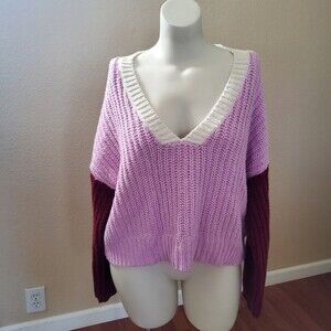 Wildfox Chrochet Pullover Sweater XL